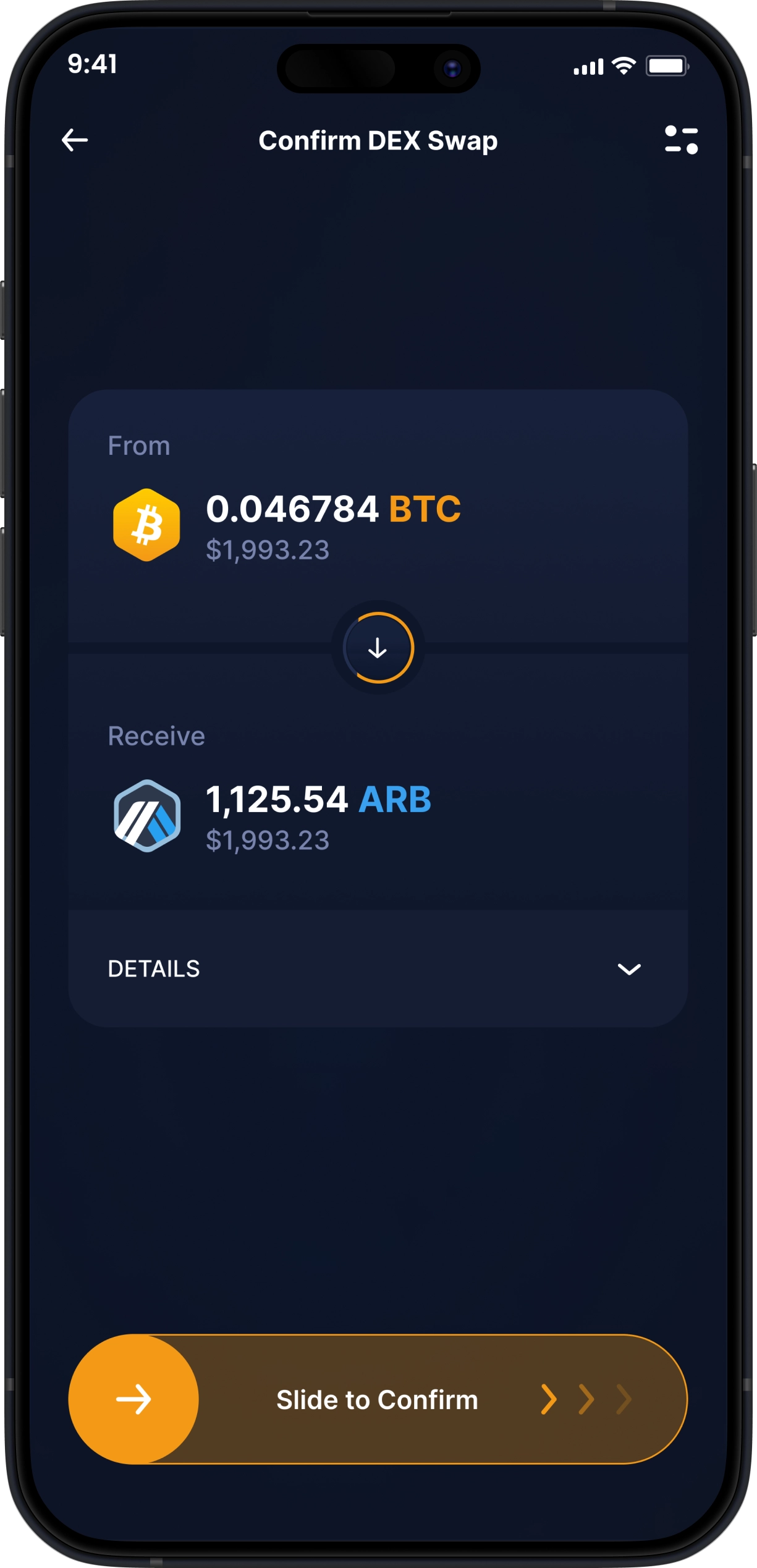 Mobile Crypto Wallet - Bridge & DEX Aggregator