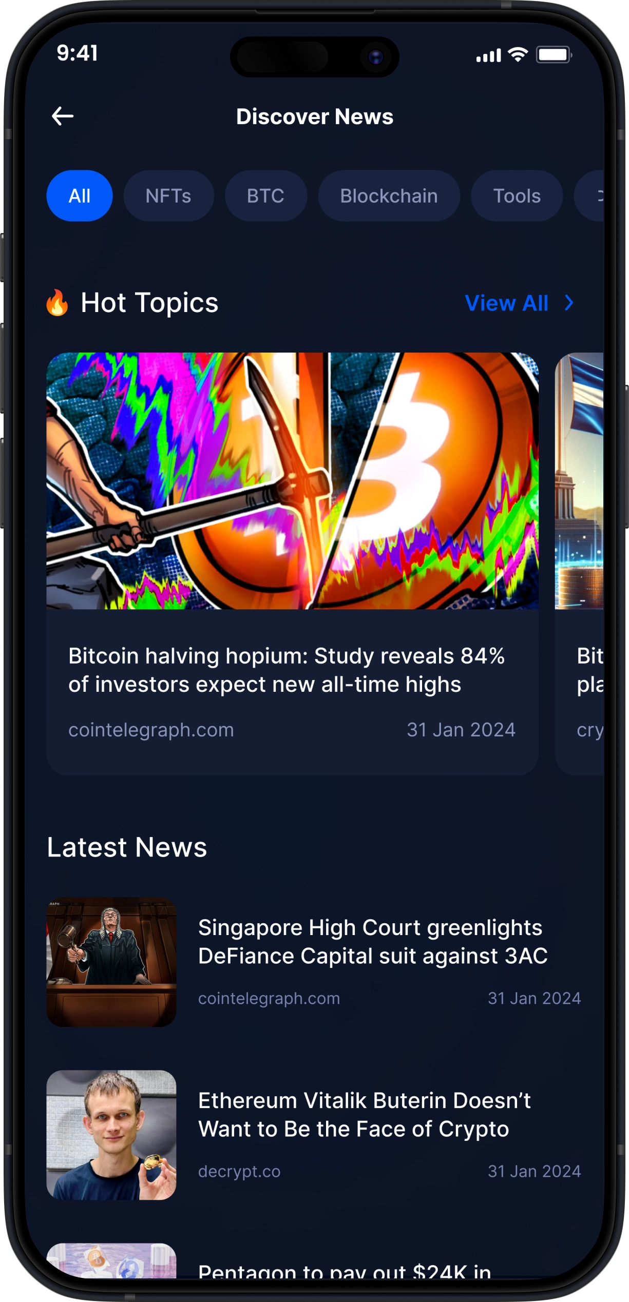 Mobile Crypto Wallet - Crypto News